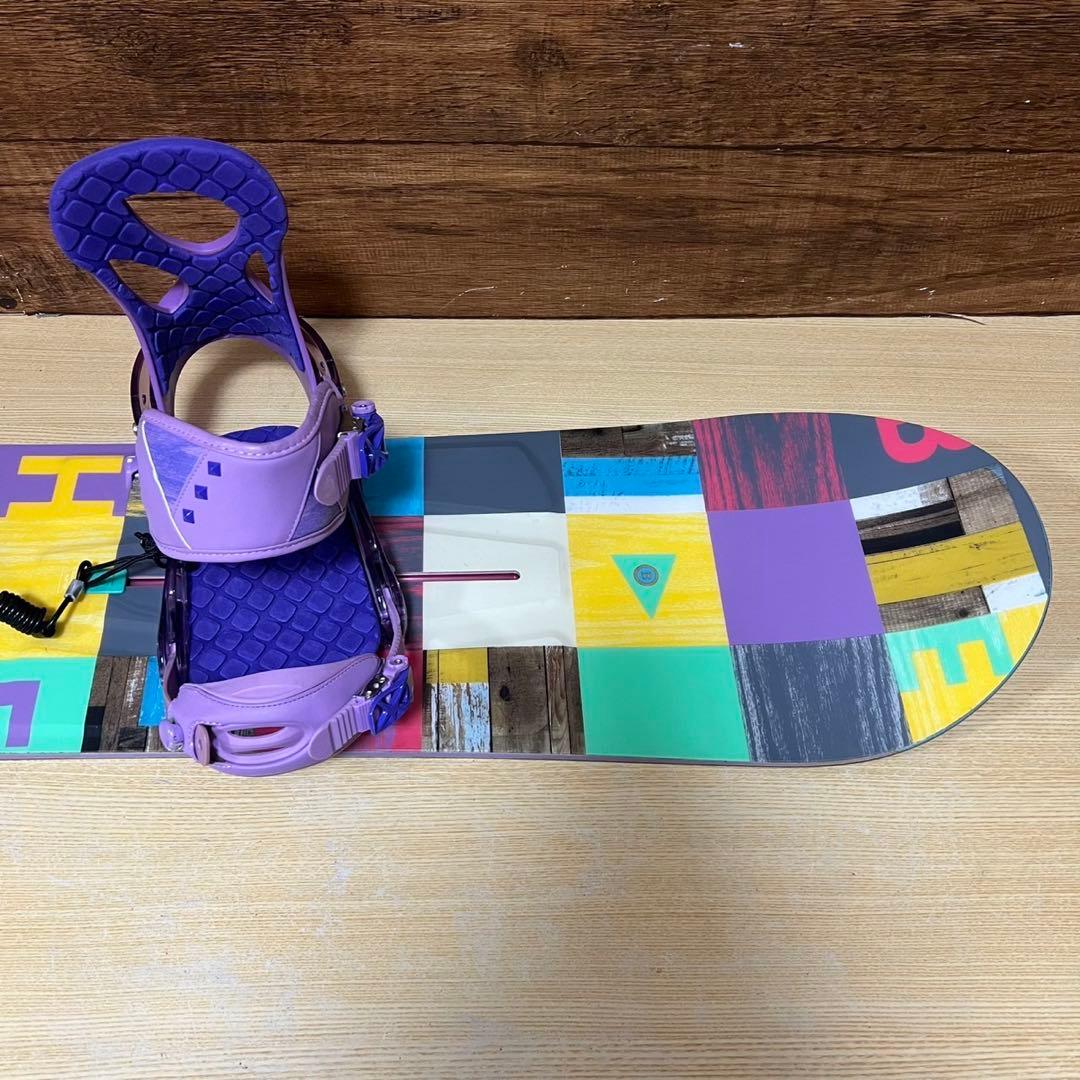 美品　BURTON バートン　初心者オススメ　レディース　スノーボード４点セット