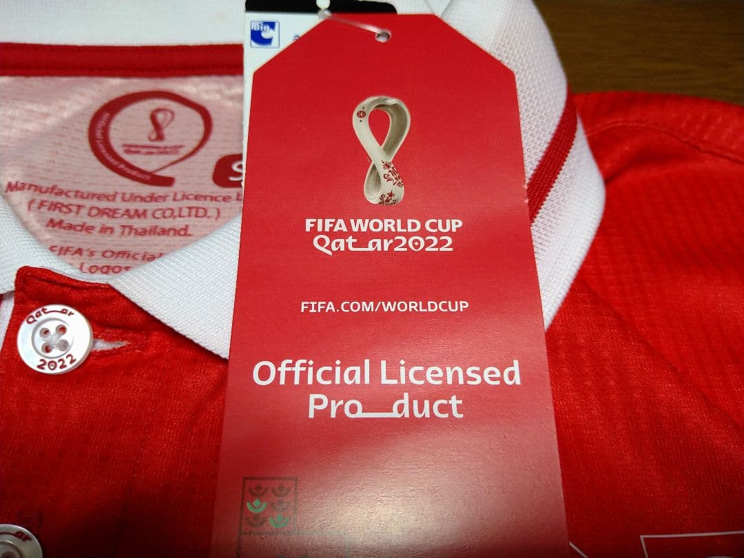 【新品】2022年サッカー FIFAワールドカップ イングランド代表ポロシャツS