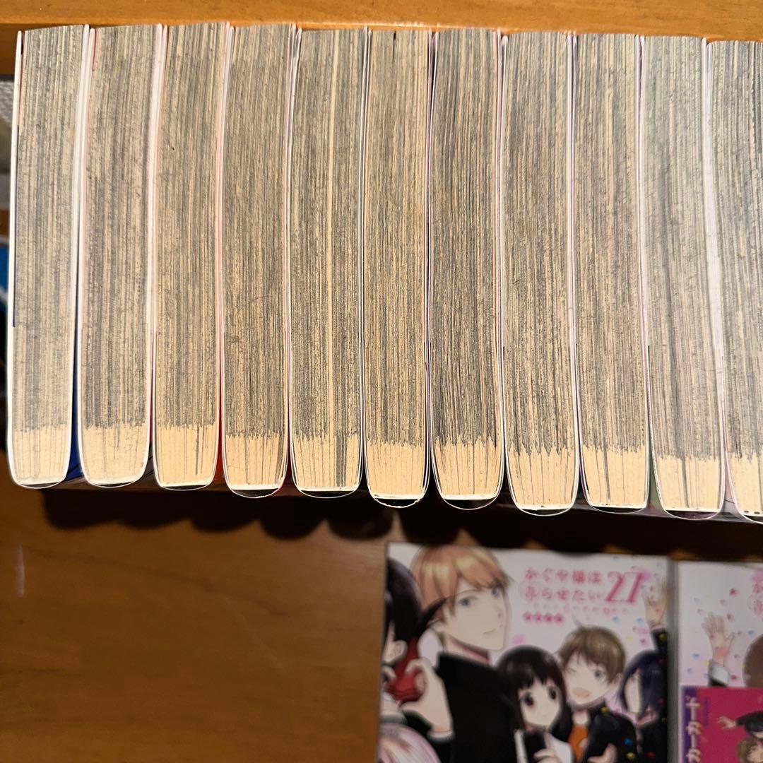 かぐや様は告らせたい6巻〜28巻　同人版1巻〜3巻　状態良‼️