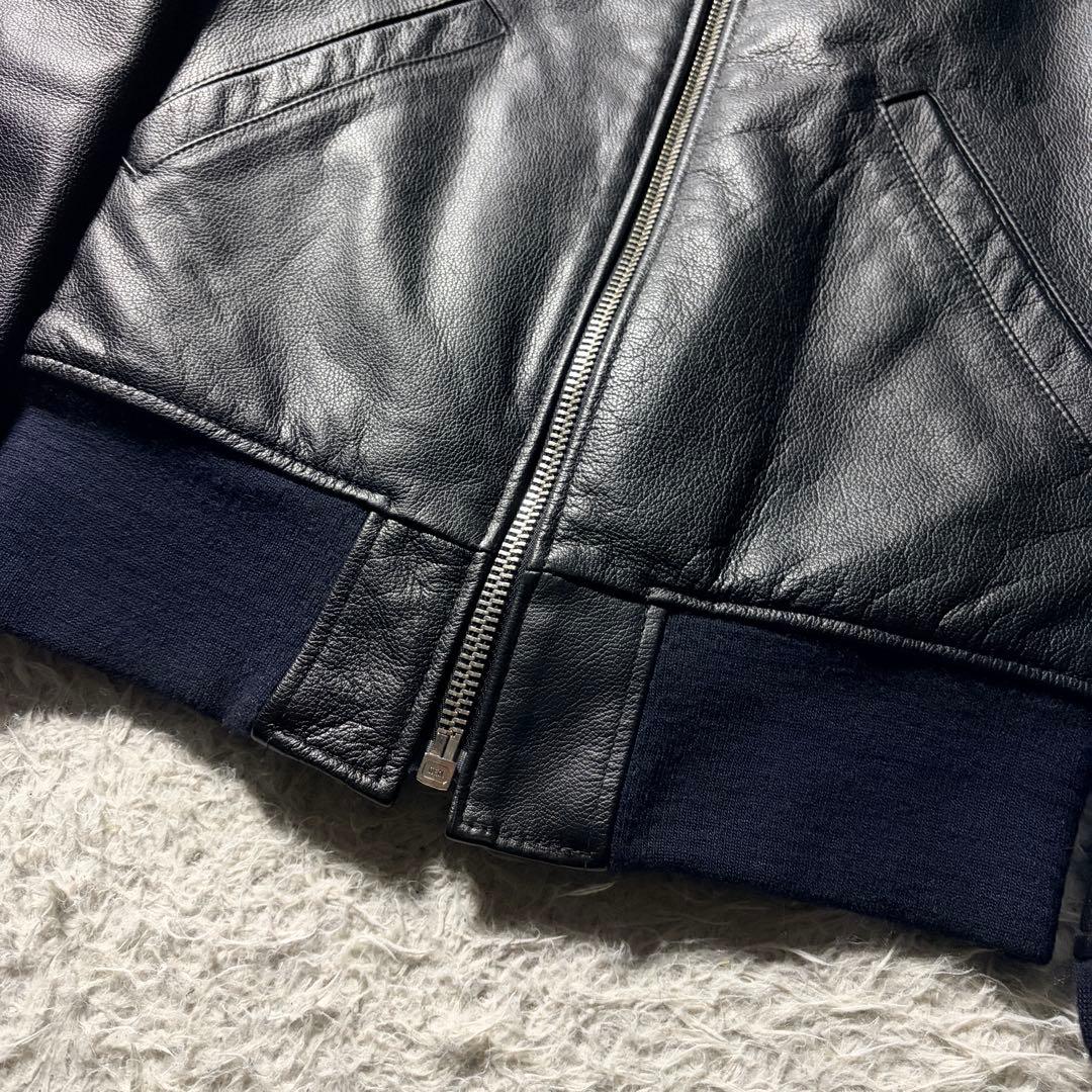 H*様 美品/希少■schott レザージャケット　MA-1 224SA 本革