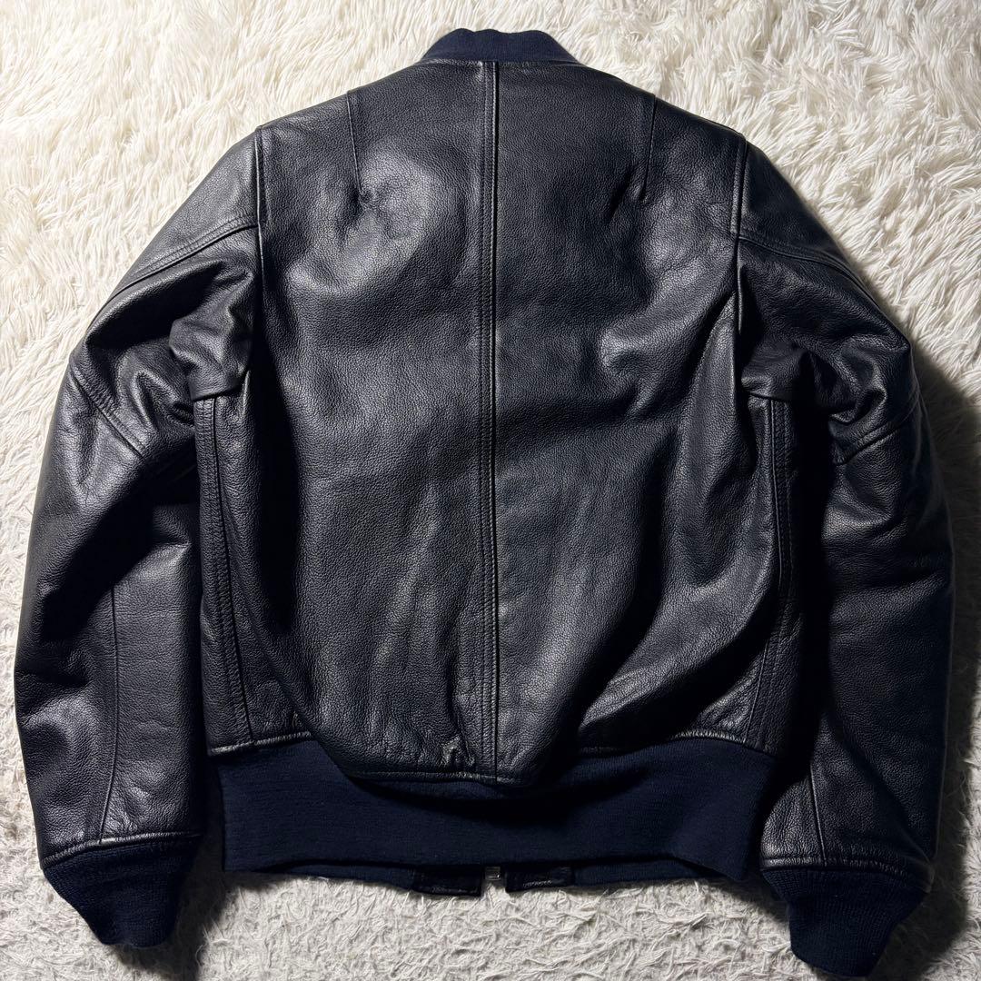 H*様 美品/希少■schott レザージャケット　MA-1 224SA 本革