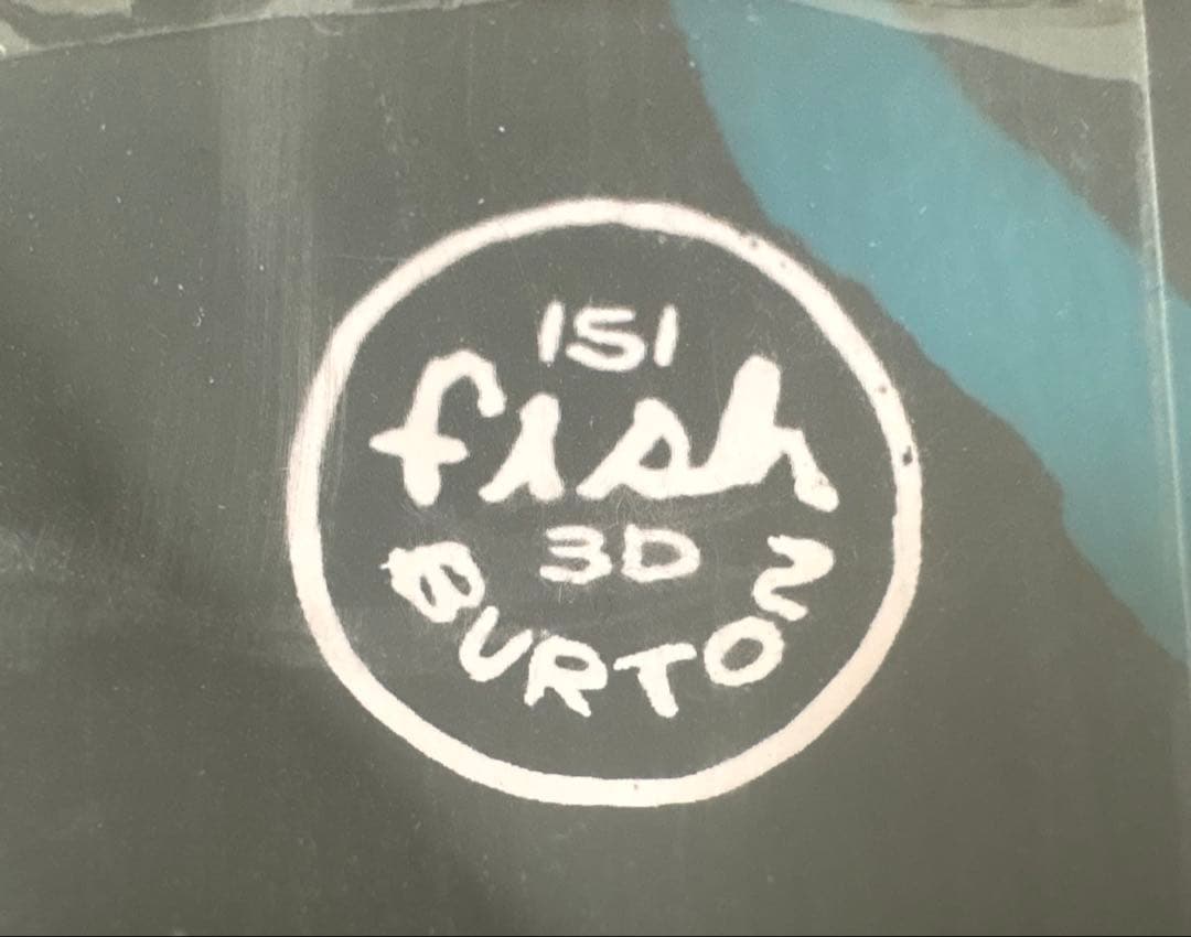 新品未使用！未開封。2022-2023 BURTON 3D FISH 151