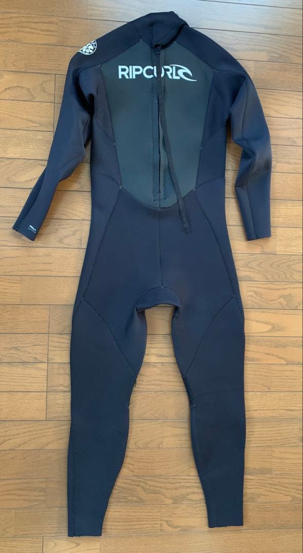 Rip Curl オメガ 3×2mm フルスーツ メンズ バックジップ柔軟性良好