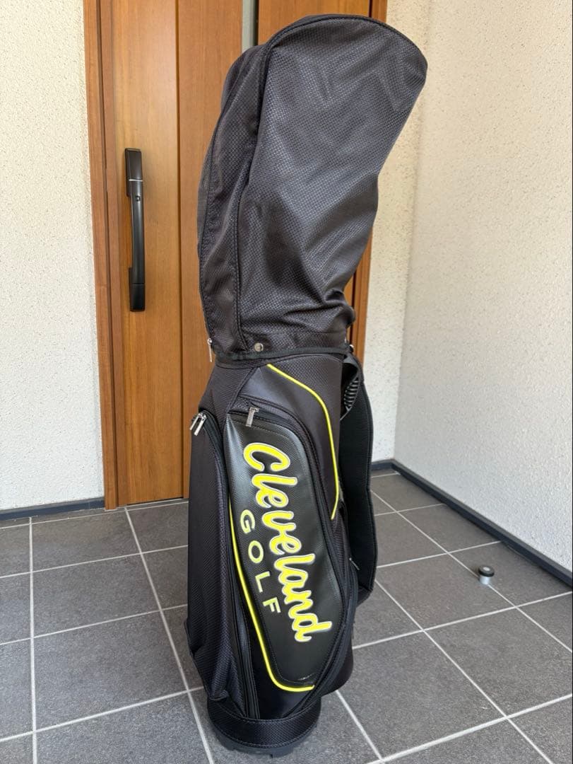 Cleveland ゴルフキャディバッグ 黒/黄