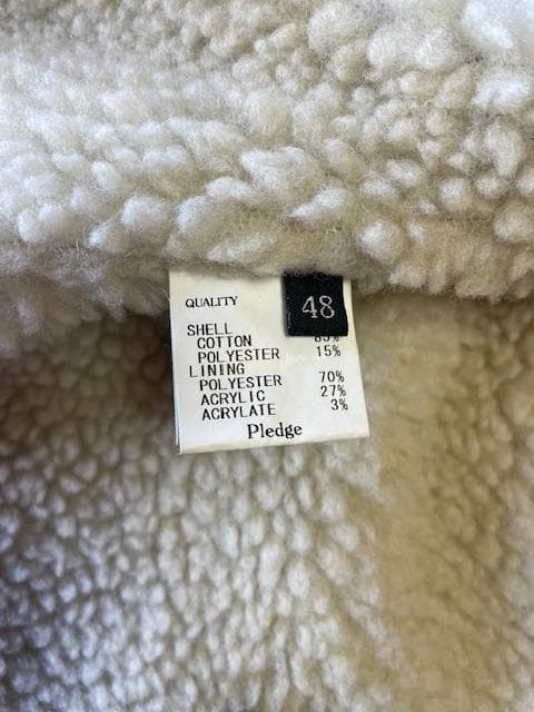 Pledge ATTENTION　ブラウン コーデュロイ ジャケット 裏ボア