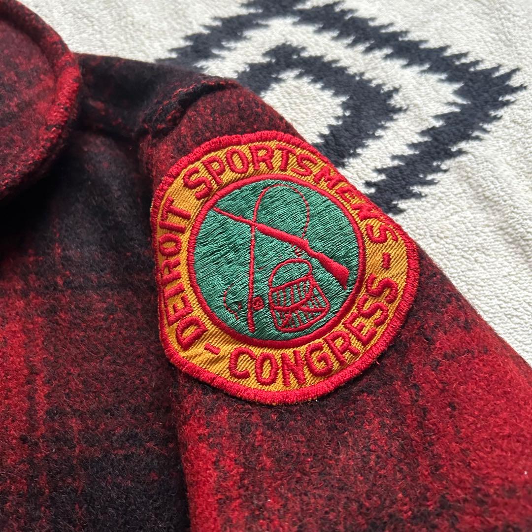 希少 1930s 40s オンブレ シャドー ヴィンテージ ハンティング 極上