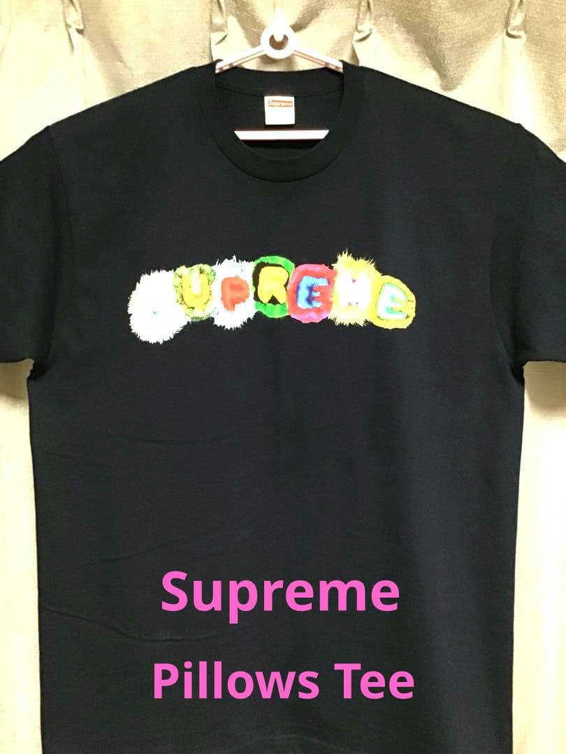 Supreme Pillows Tee Navy L 新品同様 納品書有2019