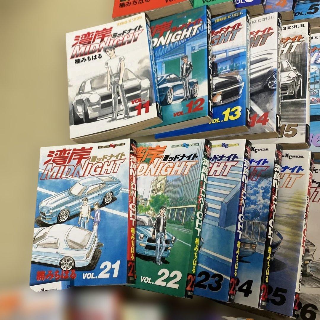 湾岸ミッドナイト全巻セット 漫画 1-42巻（37巻欠）
