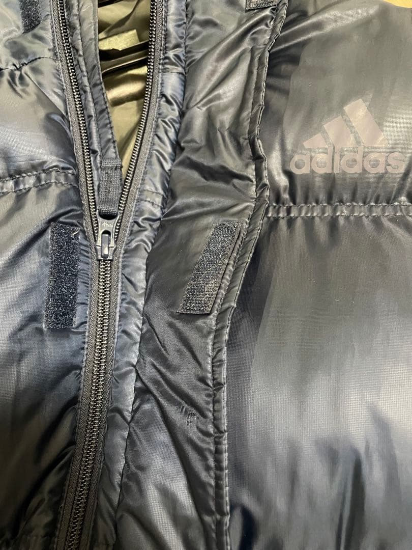 美品 アディダス ベンチコート ダウン L