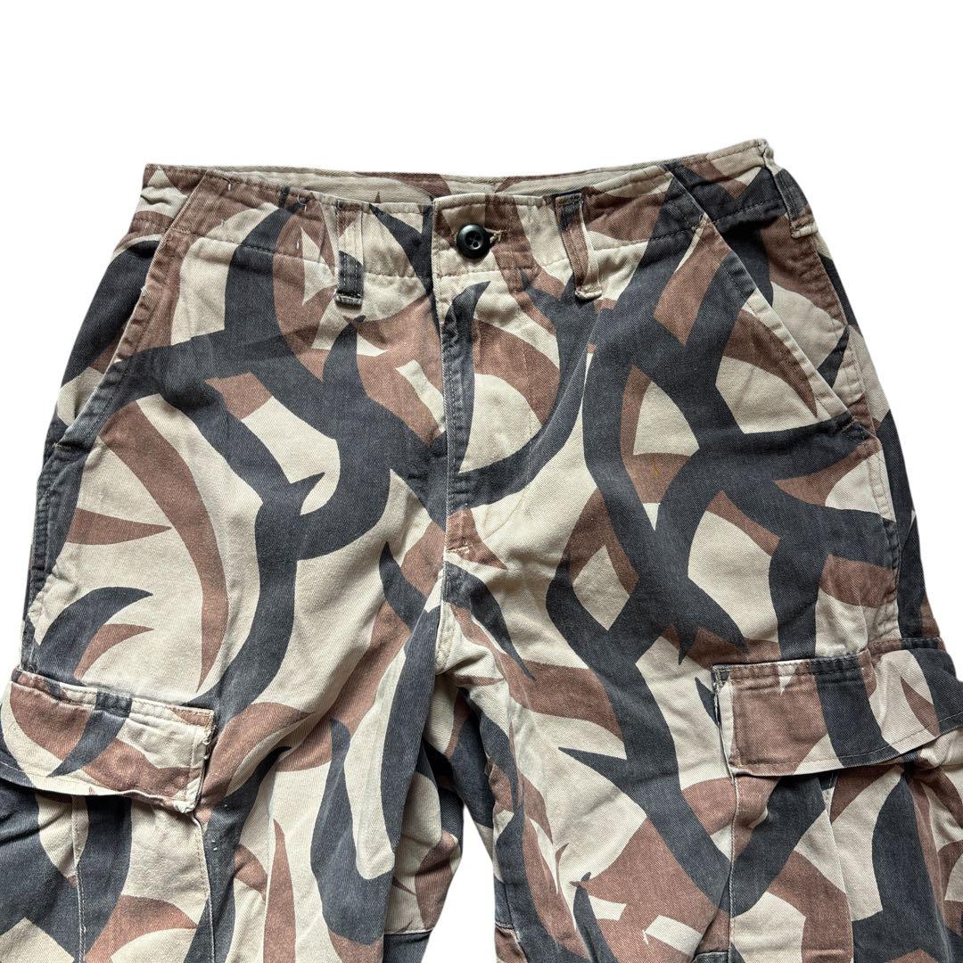 ASAT 米軍実物　90s トライバルカモ カーゴパンツ S-L 迷彩