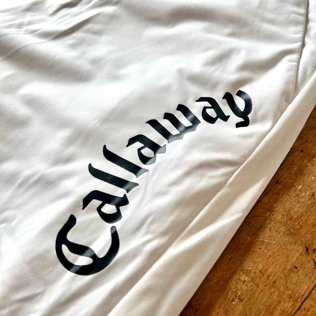 【Callaway】キャロウェイ　ダウンパンツ　ホワイト Lサイズ