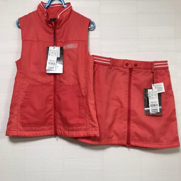 【新品タグ付き】23区 ゴルフウェア アウターとスカートのセット