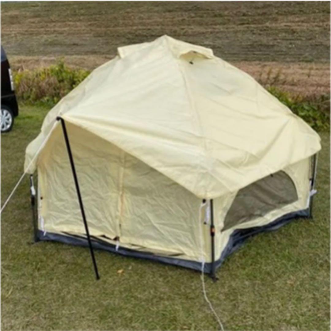 中古＊DODキノコテント　ベージュ