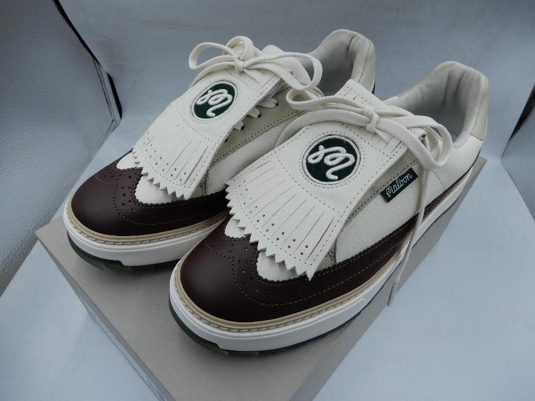 値下げ！マルボンゴルフ　メンズ・ゴルフシューズ 26.5cm