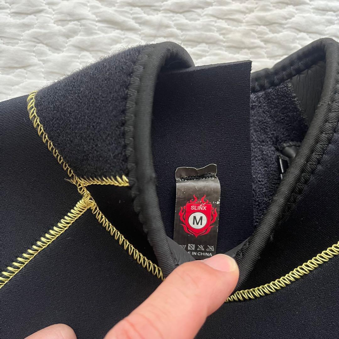 新品未使用タグ付き SLINX ブラック メンズウェットスーツ5m mサイズ