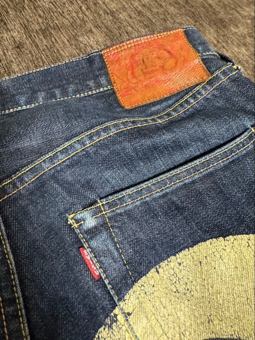 evisu ペイントデニム lot2000