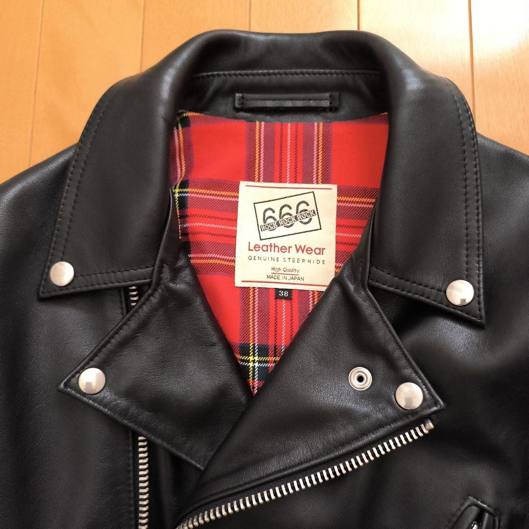666 LJM-8 ライダースジャケット サイズ38
