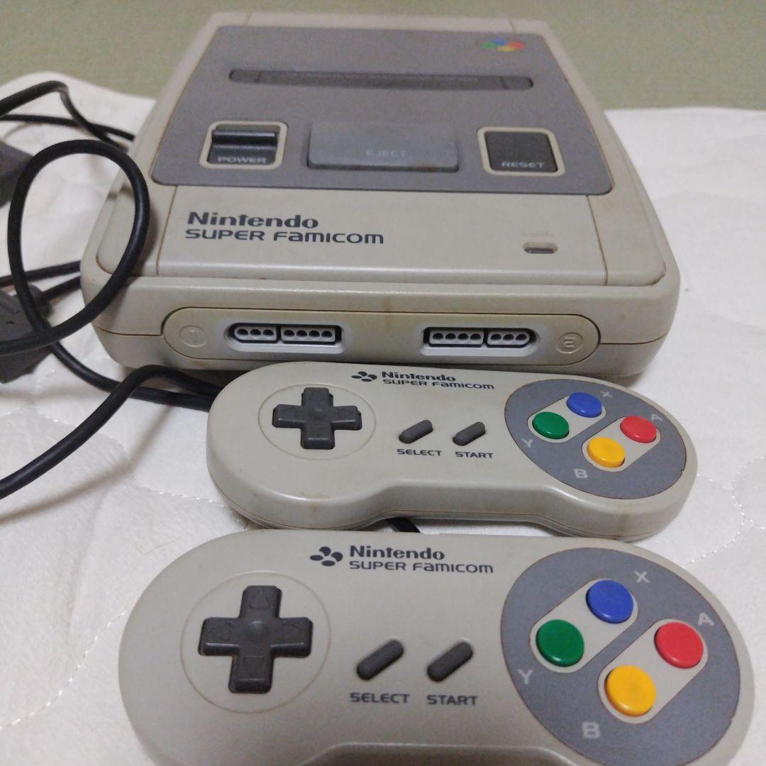 【ニンテンドー】ゲーム付きスーパーファミコン
