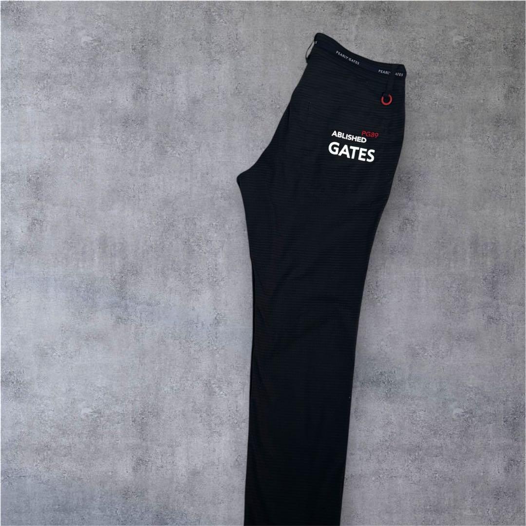 PEARLY GATES ゴルフパンツ ブラック サイズ4