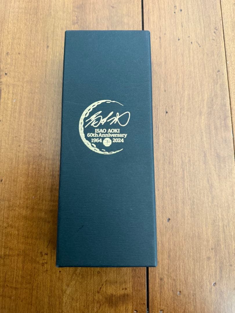 青木功　60周年記念 ゴルフマーカーとグリーン修正フォークセット