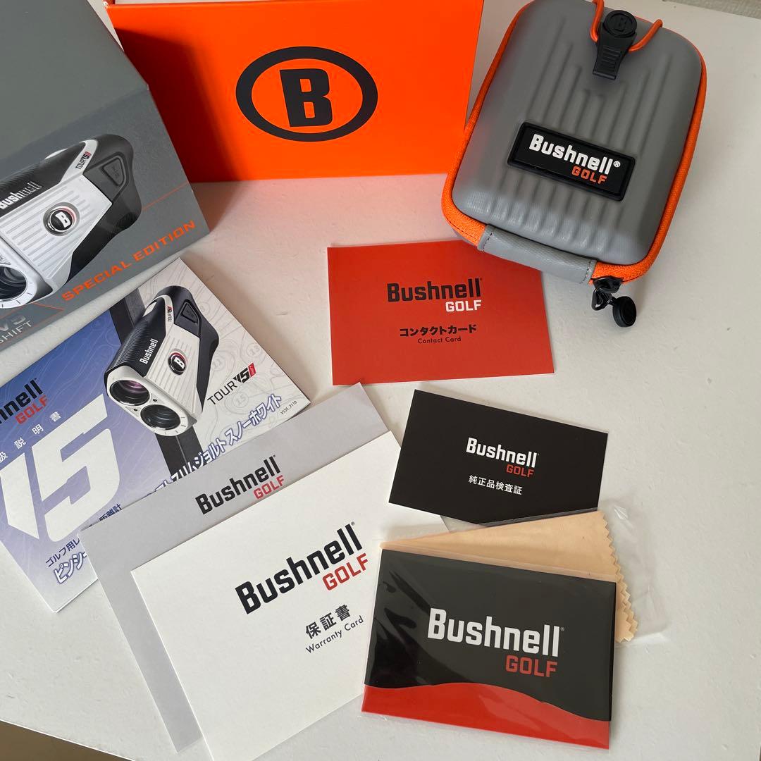 ⭐️新品未使用 限定カラー ブッシュネル TOUR V5 ホワイト⭐️