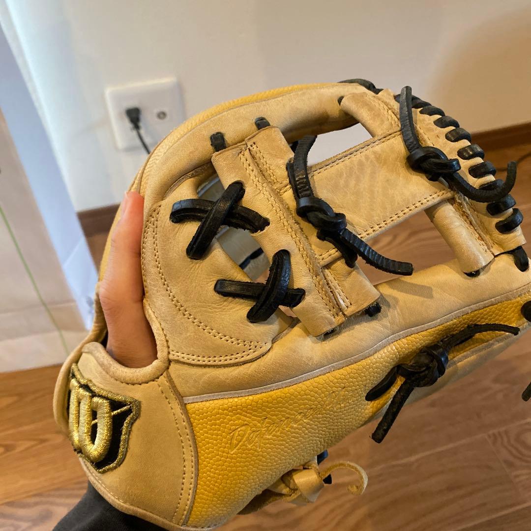 ウィルソン少年軟式グローブ内野手用D-Maxデュアル Jr WBW101828