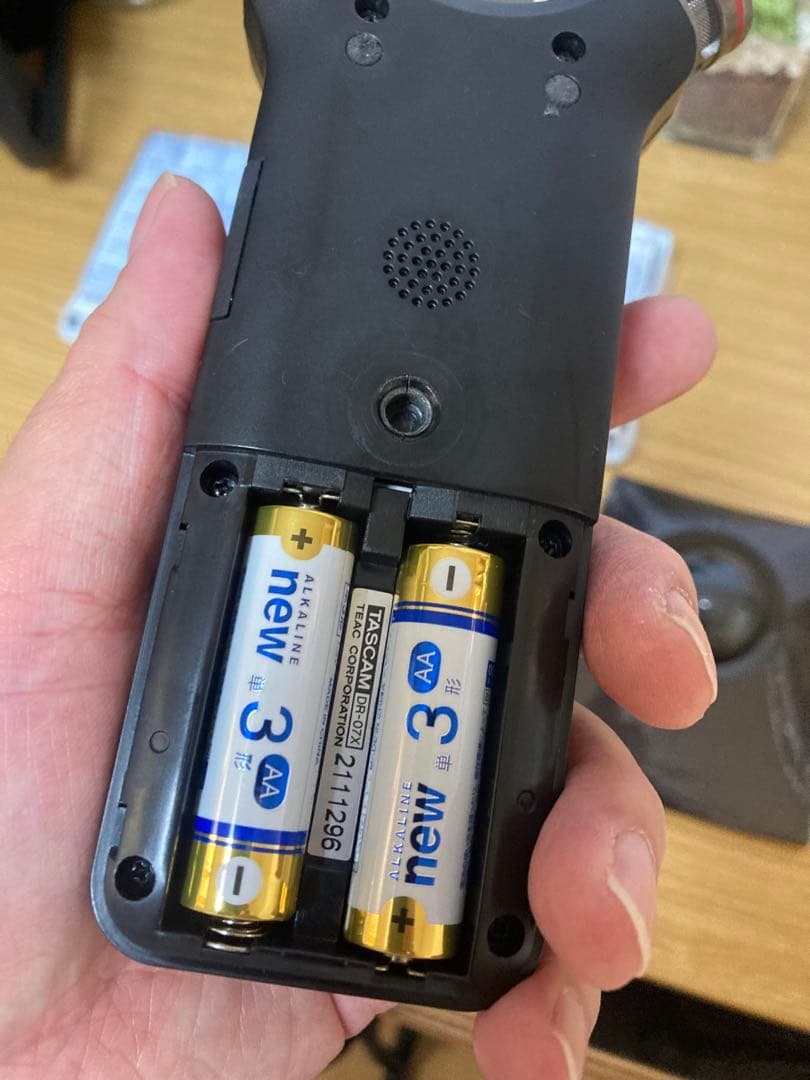 TASCAM DR-07X ハンディレコーダーiPhone録音USBケーブル付き