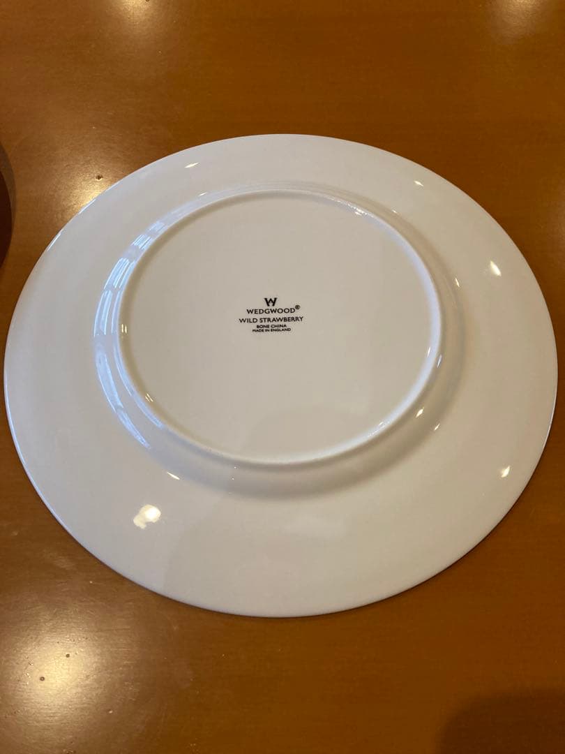  ワイルドストロベリー 27.5cm 2枚 大皿 英国製