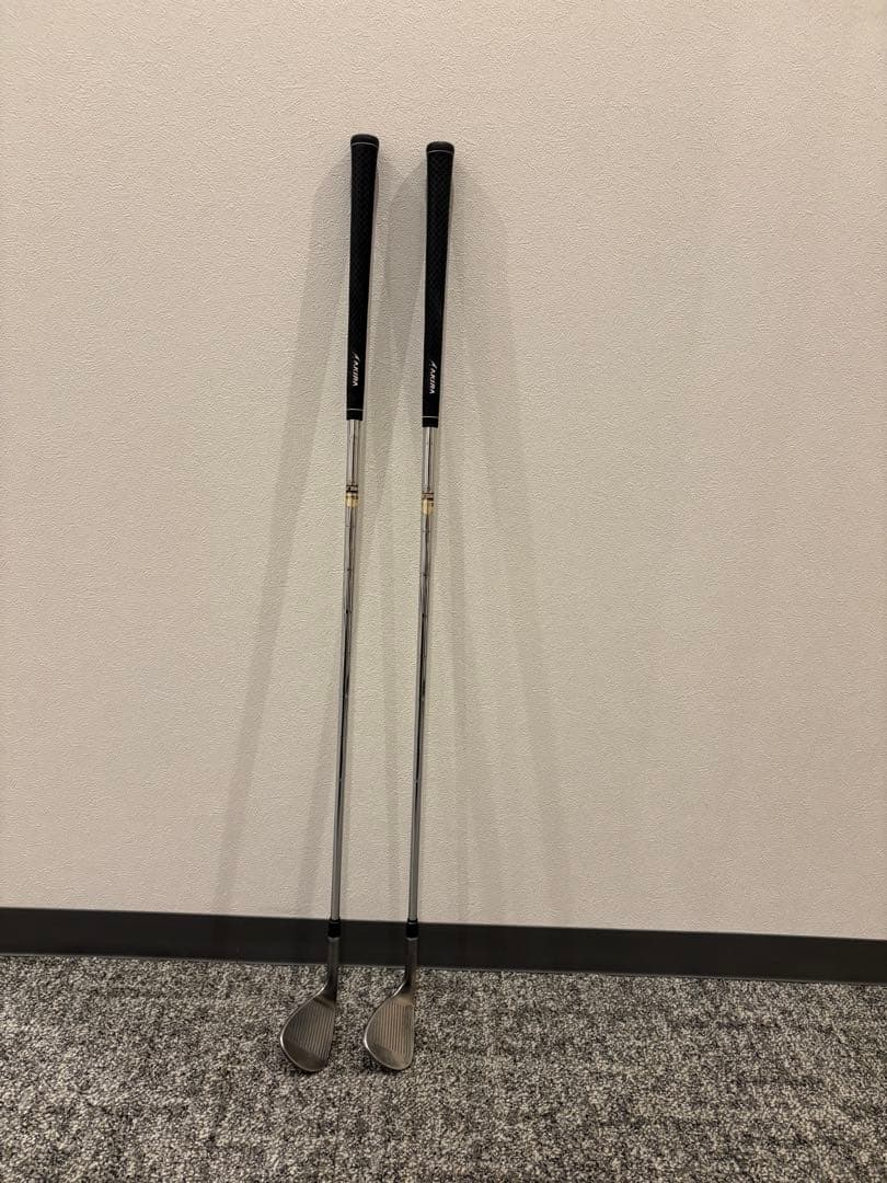 アキラウェッジ２本セット、50°56° ダイナミックゴールド