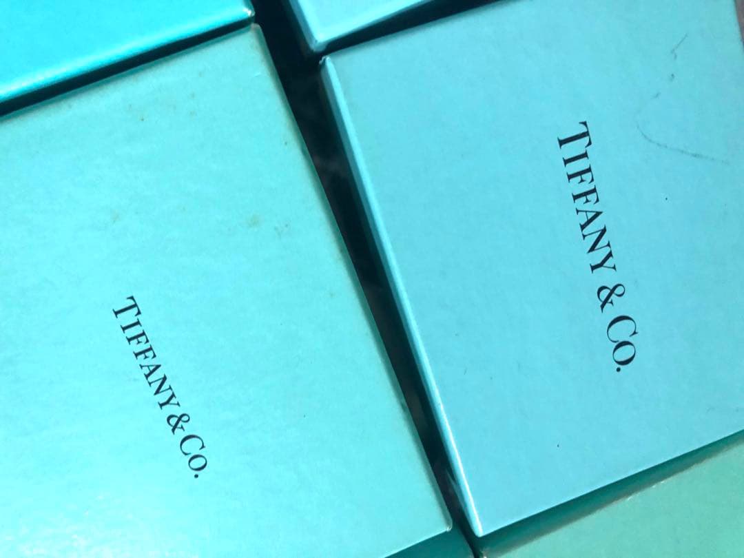 ティファニー　アクセサリーケース　アクセサリー空箱22箱　巾着、保存袋18枚