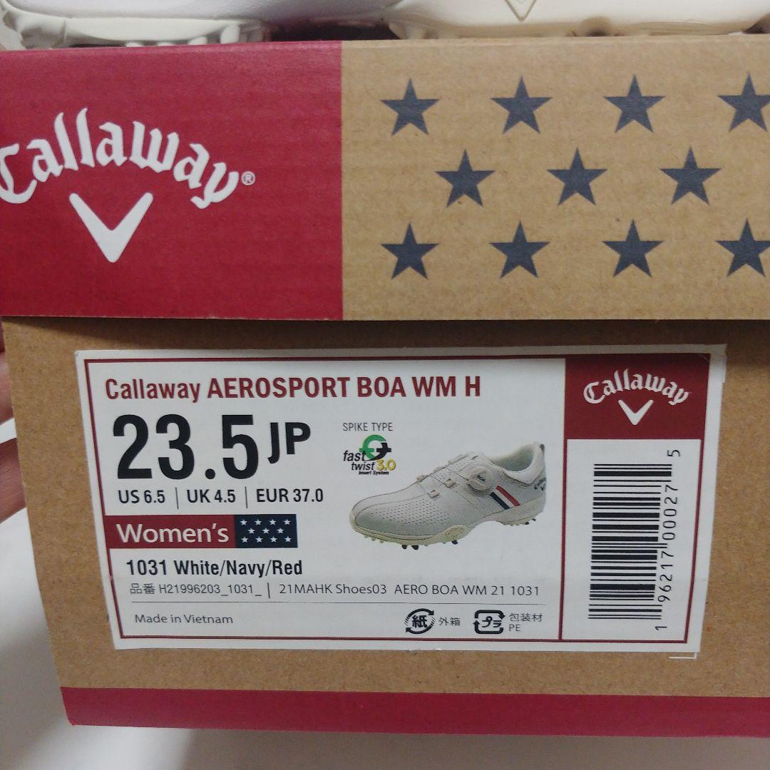 Callaway ゴルフシューズ BOAクロージャー 23.5cm