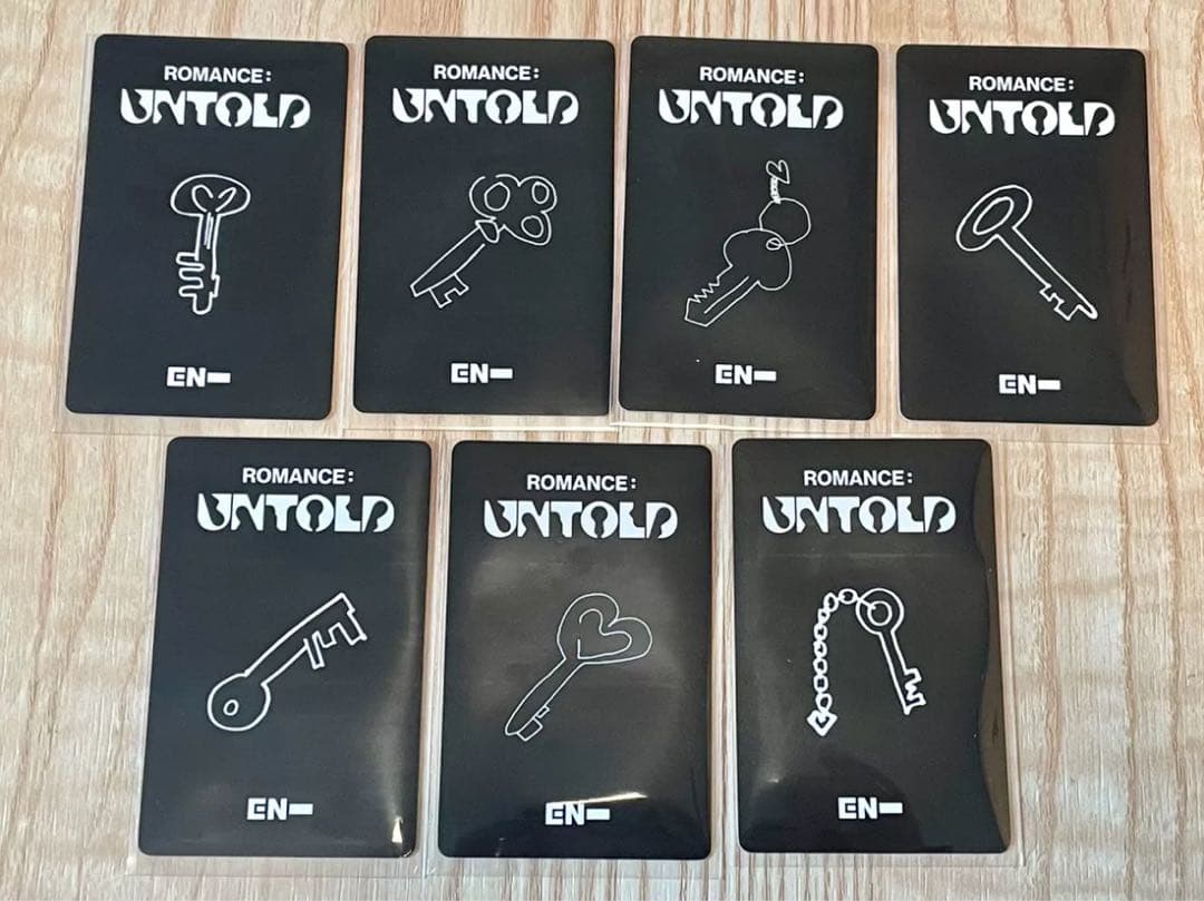 enhypen 中華 北京 一直娱 yizhiyu withfans 7枚セット