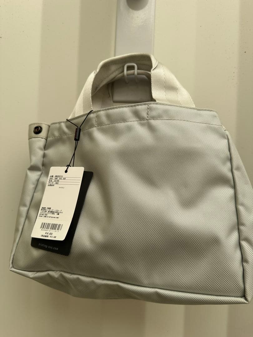 BRIEFING カートトートバッグ SILVER