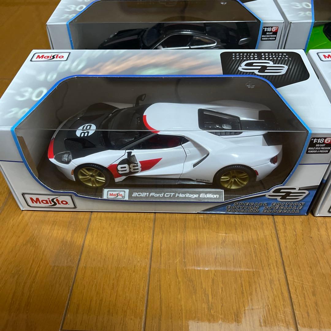 D*E様 Maisto 1/18ミニカーセット 4台