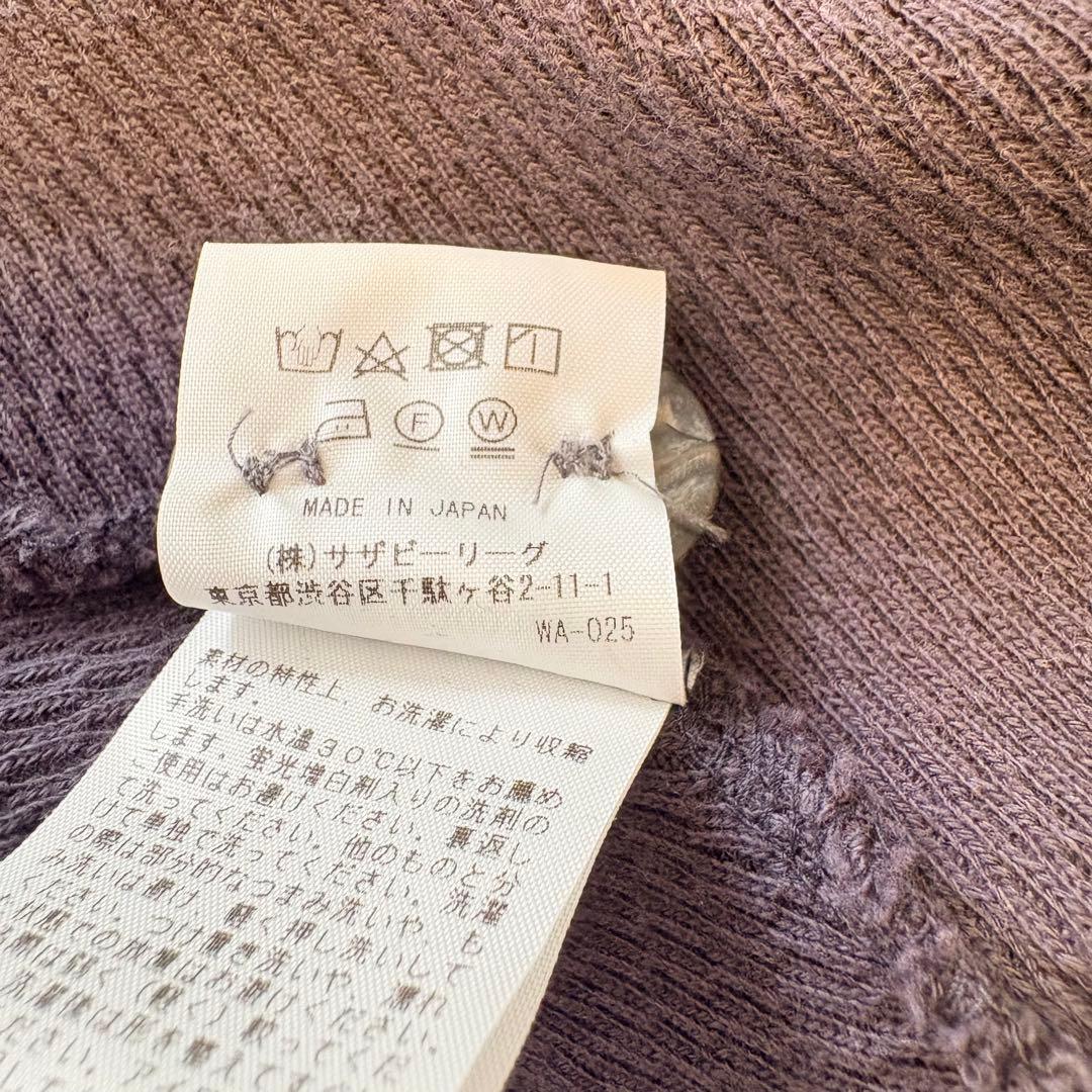 R.H.Vintage ロンハーマン　ダークネイビー ロングワンピース　ワッフル