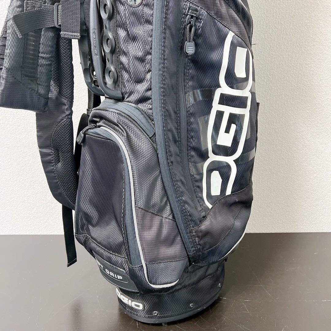 OGIO OZONE スタンドキャディバッグ 8分割 9型 フード付き オジオ