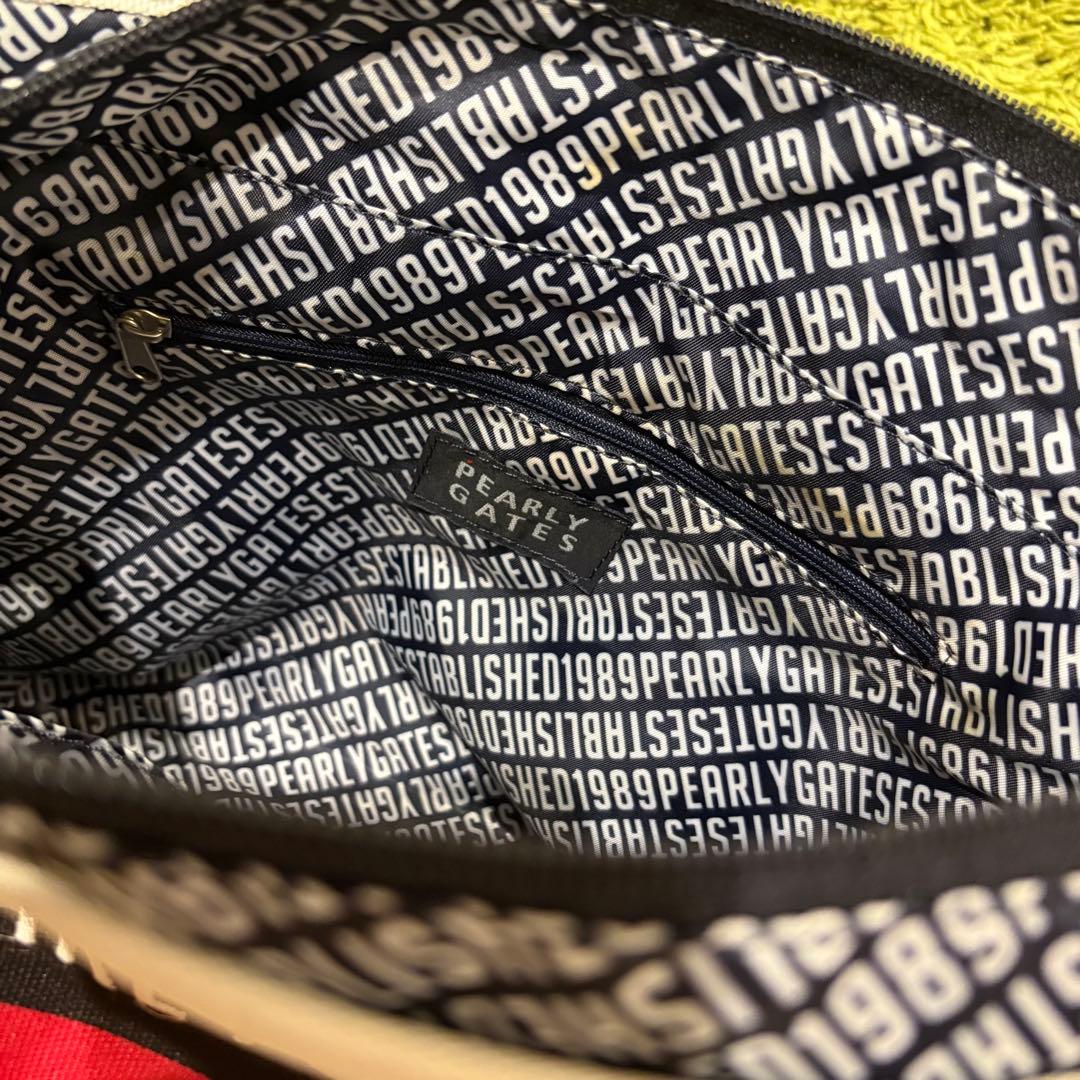 パーリーゲイツ PEARLYGATES カートバッグ 手提げバッグ トリコロール