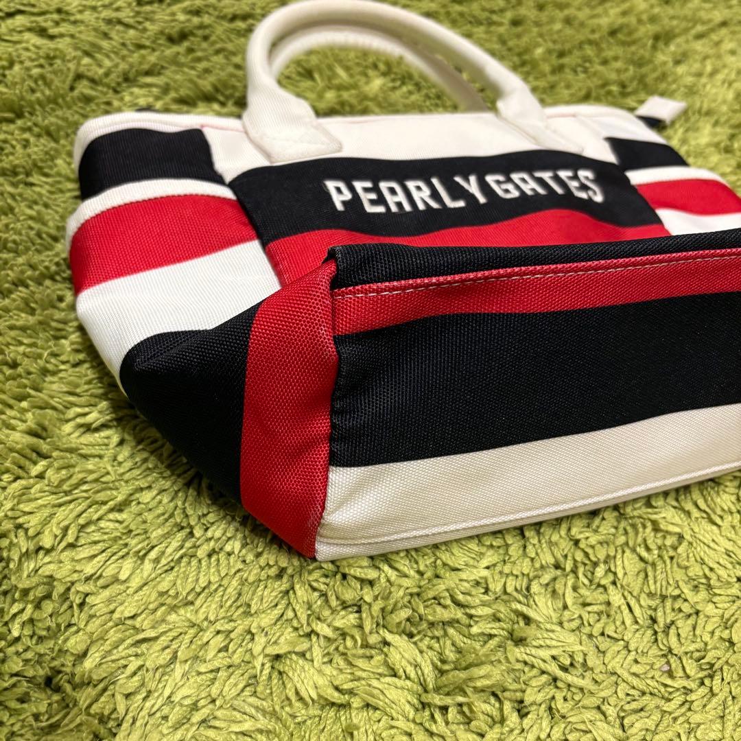 パーリーゲイツ PEARLYGATES カートバッグ 手提げバッグ トリコロール