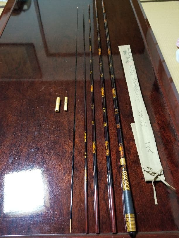 朴石　和竿　17尺8寸