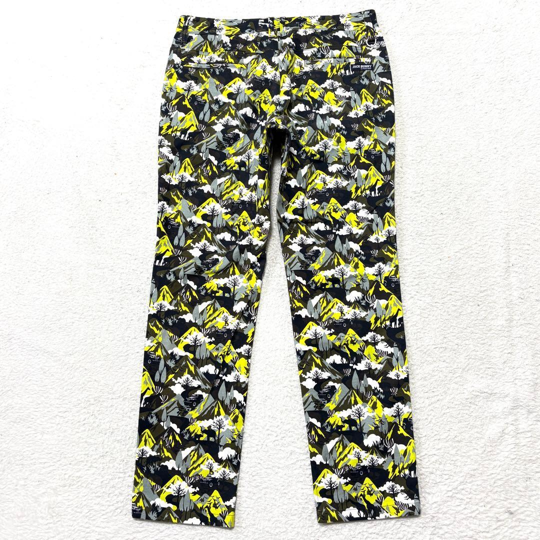 未使用 ジャックバニー パーリーゲイツ ストレッチ ゴルフパンツ リング付き 6