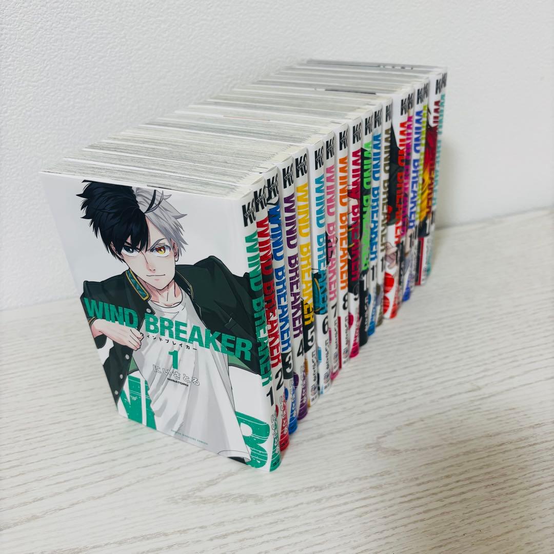 WIND BREAKER 1〜18巻＋公式キャラクターブック付