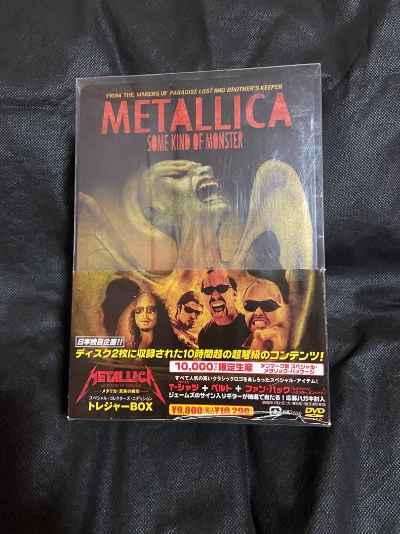 【送料込み】LLICA メタリカ 真実の瞬間BOX DVD Tシャツ