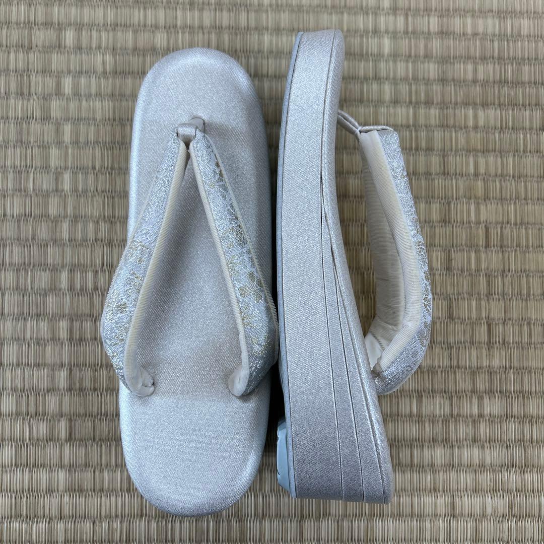 紗織謹製　草履バッグセットL size