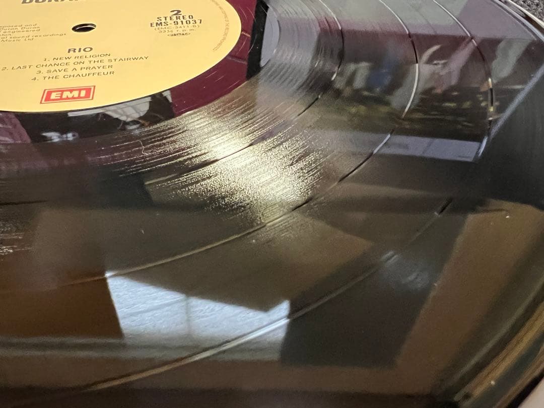 1982年 帯付 Duran Duran Rio EMS-91037 LP洋楽