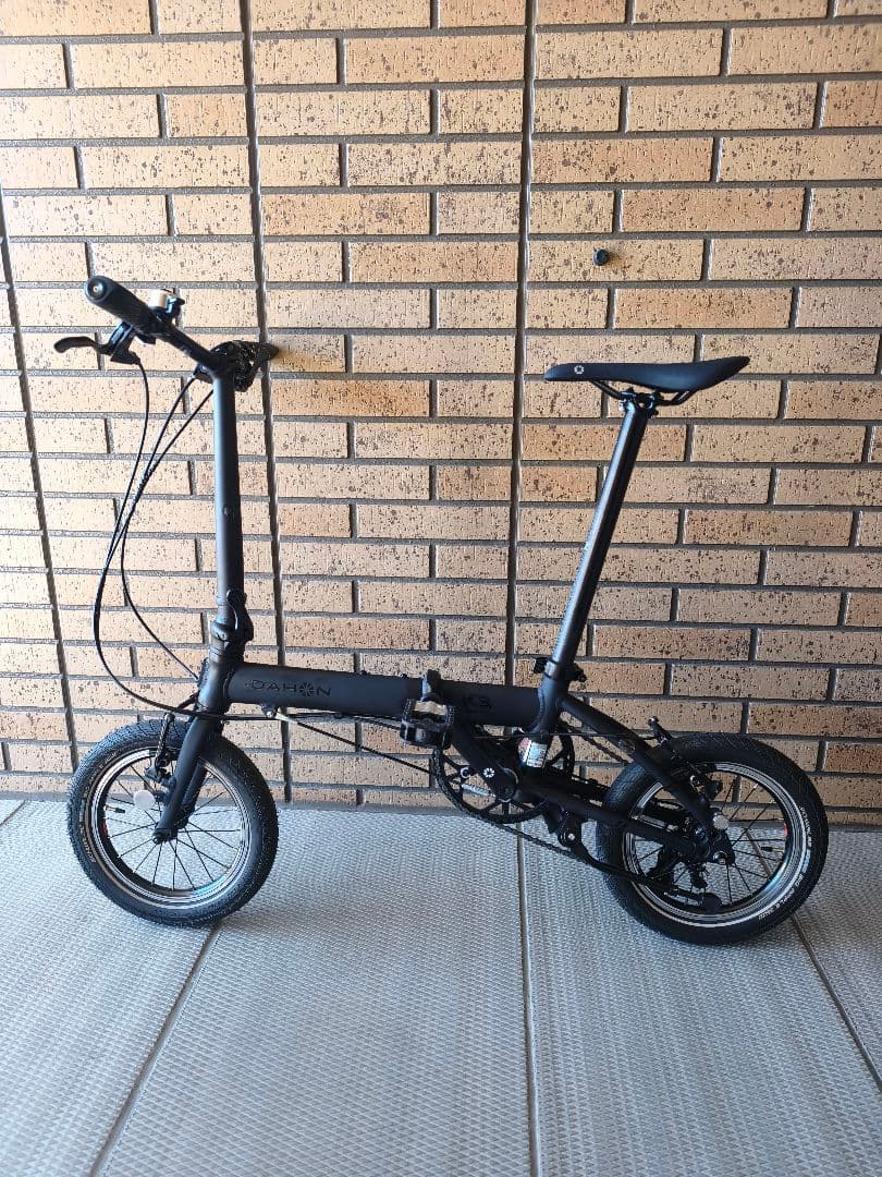 【カスタム多数】DAHON ダホン K3 マットブラック 限定カラー
