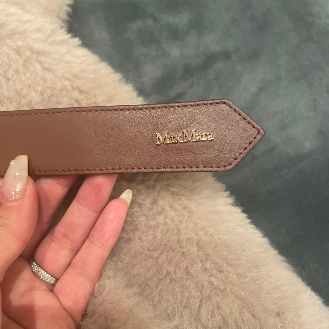 MaxMara NEWABAVO ニューアバボ　テディベア ケープ　ポンチョ