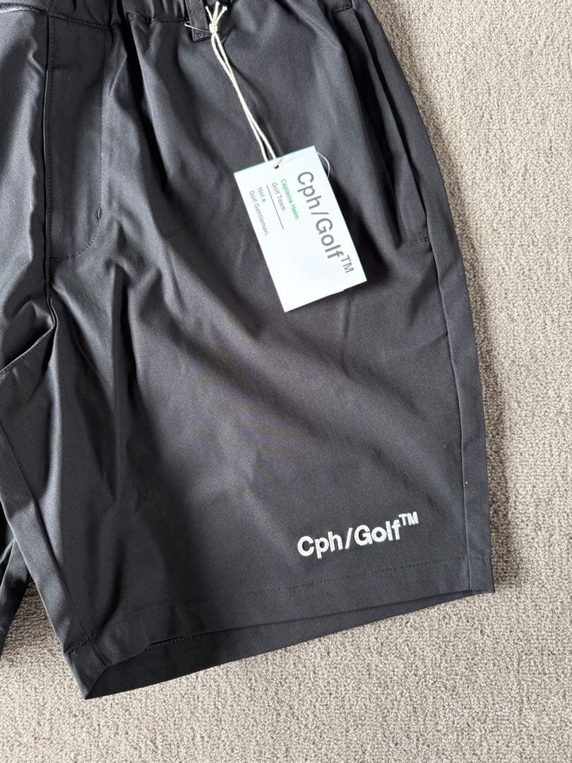 キャプテンズヘルム ゴルフ ハーフパンツ ショートパンツ ブラック