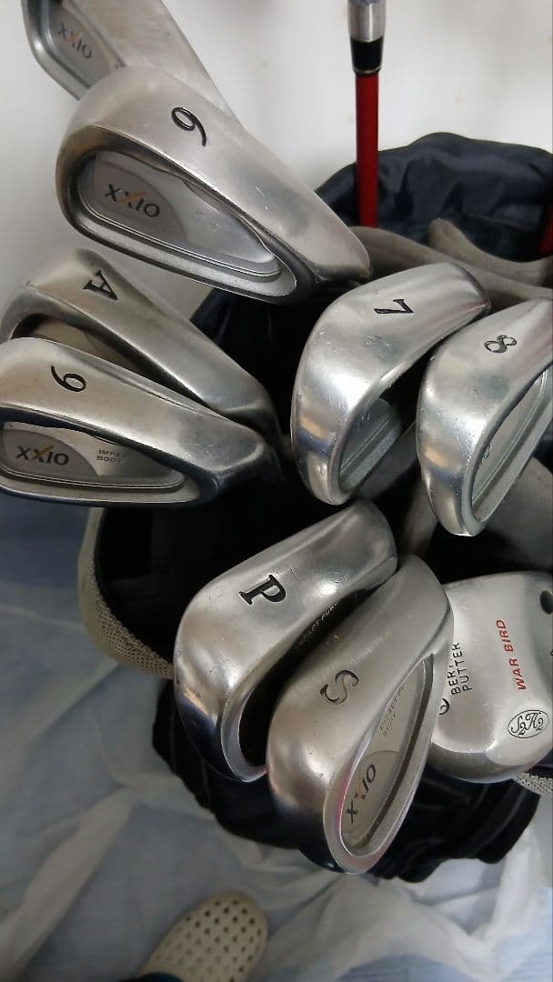 ゴルフクラブセット バック付き