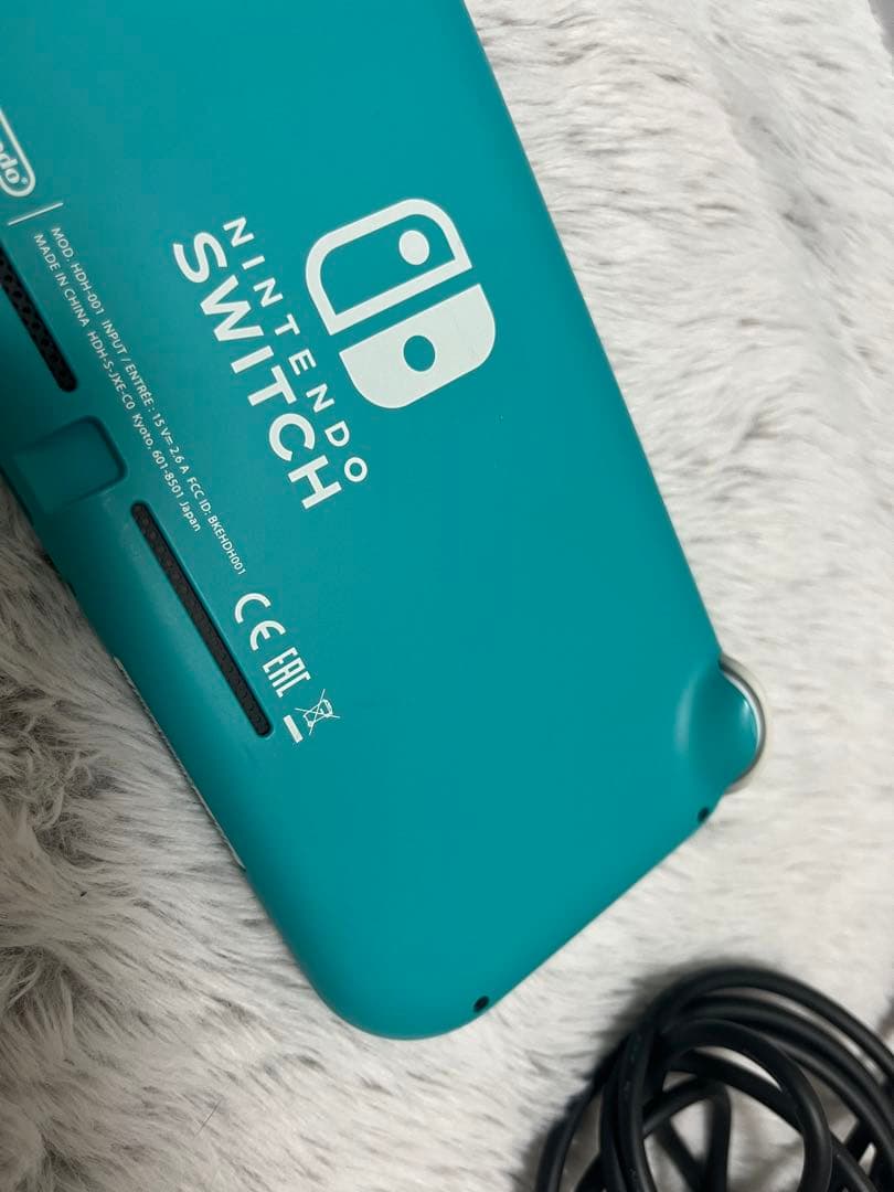 Nintendo Switch Lite ターコイズ一式・保護フィルム付き