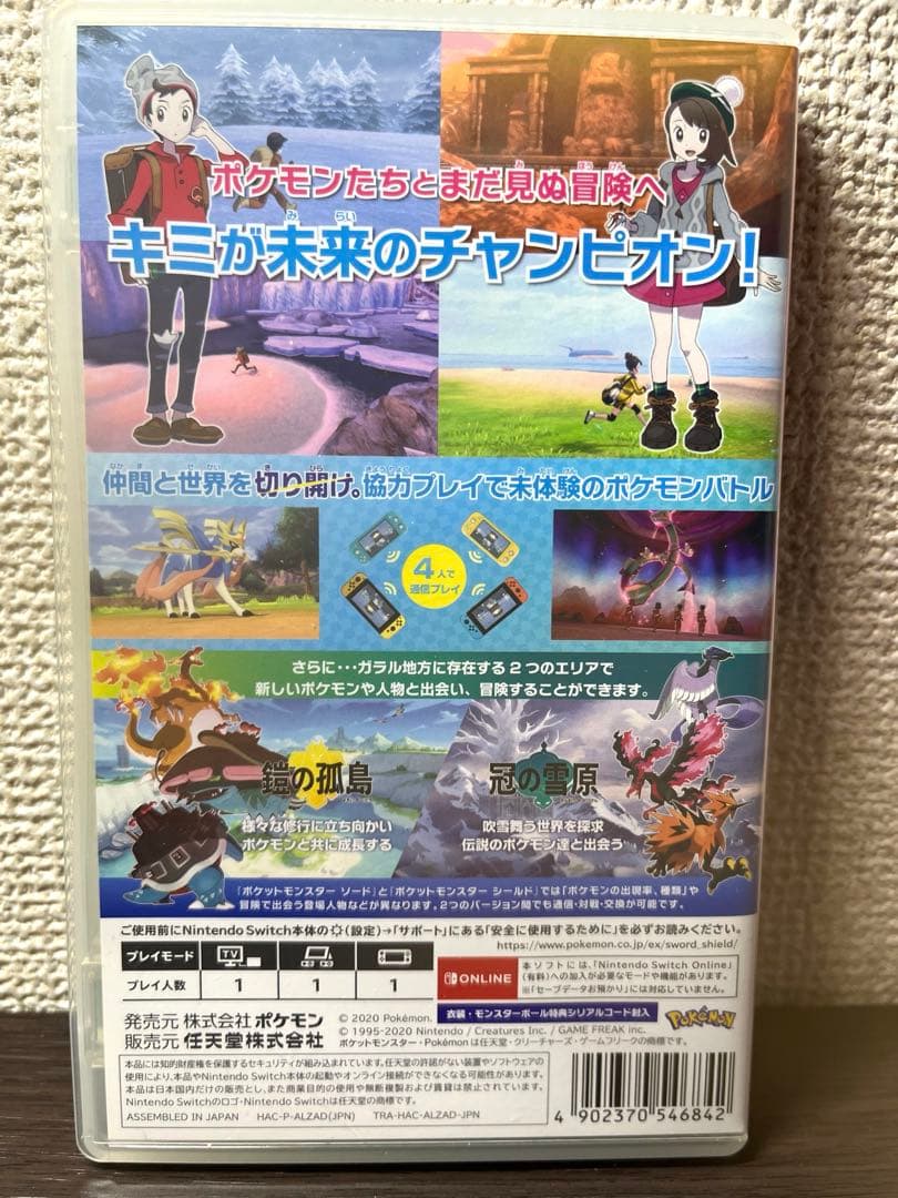 ポケットモンスター ソード+エキスパンションパス　パッケージ版